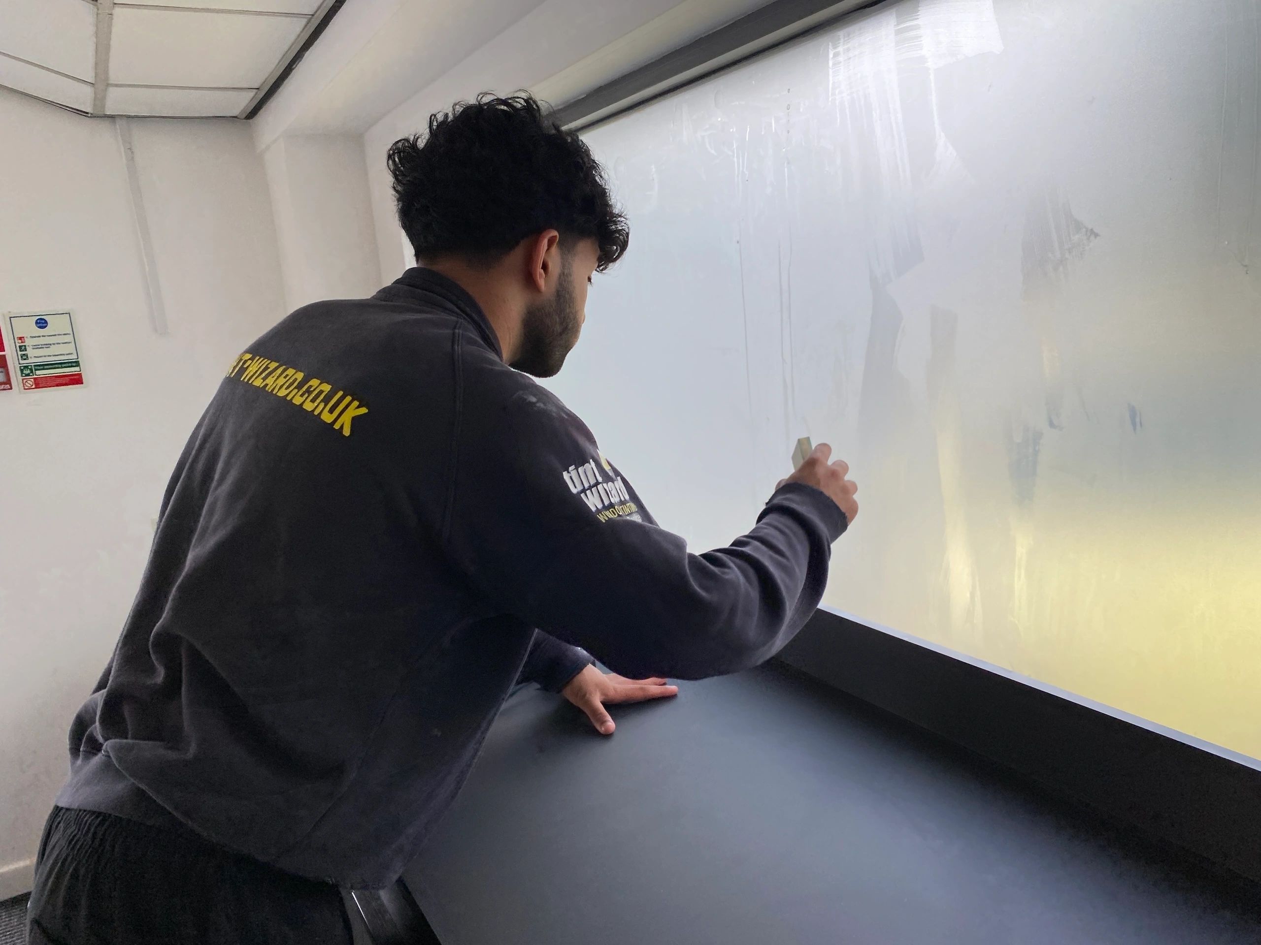Technician at work